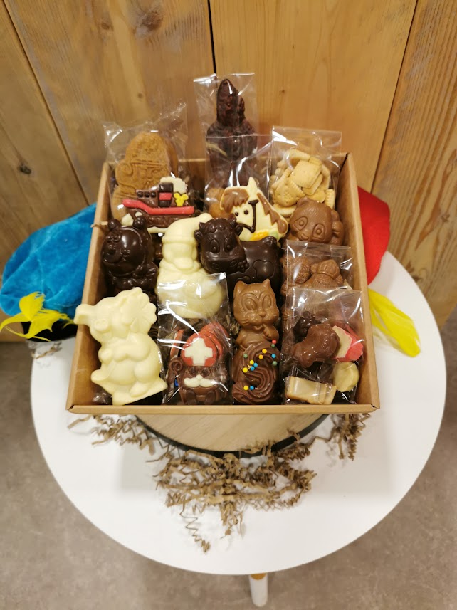Chocolade Attenties voor sinterklaas het suikerdoosje